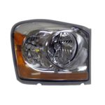 Right Headlamp assy composite all; w/o Integrated Marker Lamp - DODGE DURANGO 2006-2006