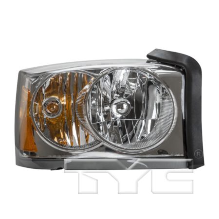 Right Headlamp assy composite w/o black bezel - DODGE DAKOTA 2006-2007