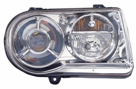 Right Headlamp assy composite 300; Halogen; w/Delay Option; From 11-1-08 - CHRYSLER 300 2009-2010