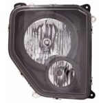 Right Headlamp assy composite w/Black Bezel - JEEP LIBERTY 2010-2012