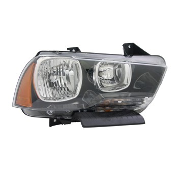 Right Headlamp Assy Composite Halogen; Assy - DODGE CHARGER 2011-2014
