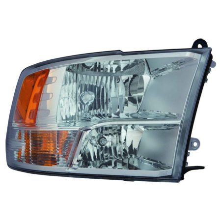 Right Headlamp Assy Composite Halogen; w/o Daytime Running Lamps; Chrome - RAM 1500 CLASSIC 2019-2022