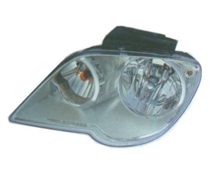 Left Headlamp lens/housing w/halogen - CHRYSLER PACIFICA 2007-2008