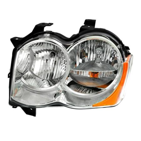 Left Headlamp lens/housing Grand Cherokee; Halogen - JEEP GRAND CHEROKEE 2008-2010