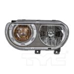 Left Headlamp lens/housing Halogen - DODGE CHALLENGER 2008-2014