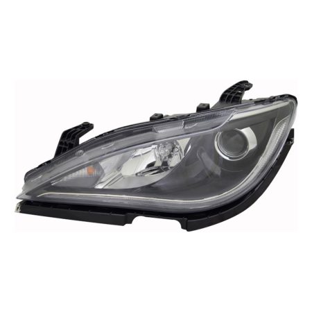 Left Headlamp lens/housing Halogen; Quad Lamps; Code LME/LMK; Chrome - CHRYSLER PACIFICA 2017-2022