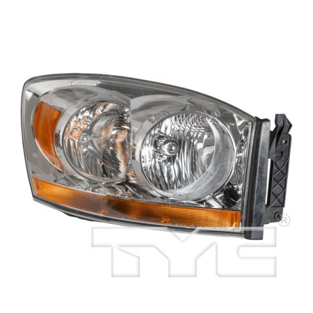 Right Headlamp lens/housing R1500 MEGA CAB - DODGE RAM 1500 2006-2006