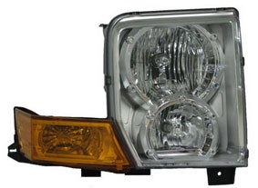 Right Headlamp lens/housing Halogen - JEEP COMMANDER 2006-2010
