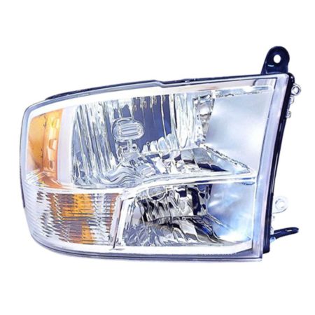 Right Headlamp lens/housing w/Quad Lamps; Code LME - DODGE RAM 1500 2009-2010