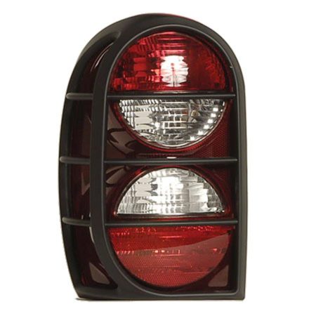 Left Taillamp assy w/air dam; w/o bulbs or sockets - JEEP LIBERTY 2005-2006