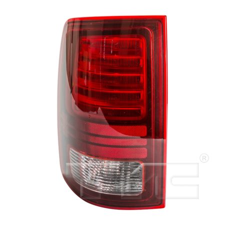 Left Taillamp assy Premium Type; Black - RAM 2500 2014-2018