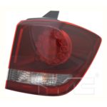 Right Taillamp assy outer LED; w/Black Trim - DODGE JOURNEY 2009-2020