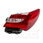 Right Taillamp lens/housing Sedan - CHRYSLER 200 2011-2014