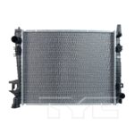 Radiator assembly w/5.9L V8 gas engine; late design - DODGE RAM 3500 2002-2006