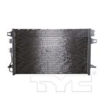Air conditioning condenser includes trans oil cooler - DODGE CARAVAN 2005-2007