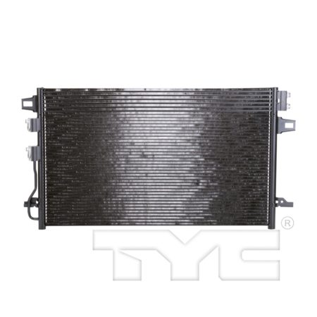 Air conditioning condenser includes trans oil cooler - CHRYSLER TOWN & COUNTRY 2005-2007