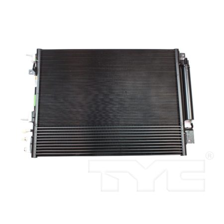 Air conditioning condenser 2.7L|3.5L|5.7L; Std|Hvy Duty Cooling; w/Pwr Strg Cooler - CHRYSLER 300 2009-2010