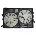 Radiator cooling fan assy 2.4L|3.2L; Dual Fan Assy; Hvy Duty Cooling - JEEP CHEROKEE 2014-2018