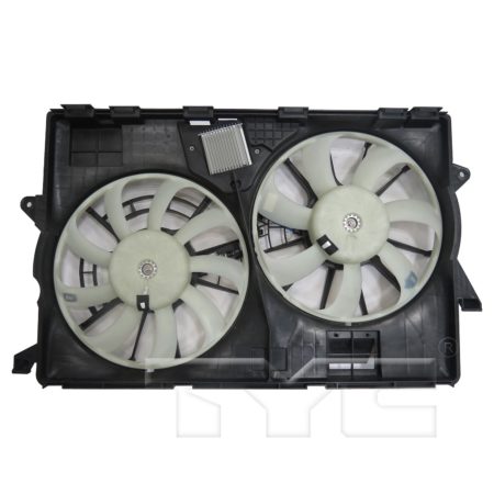 Radiator cooling fan assy 2.4L|3.2L; Dual Fan Assy; Hvy Duty Cooling - JEEP CHEROKEE 2014-2018