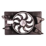 Radiator cooling fan assy 2.4L; To 10-3-19; Single Fan Assy - JEEP CHEROKEE 2014-2021