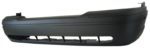 Front bumper cover w/lower splash shield; prime - FORD CROWN VICTORIA 1998-2005