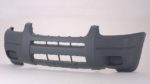 Front bumper cover XLS; w/o Fog Lamps; w/o Lip Mldg Holes; Dark Gray - FORD ESCAPE 2001-2004