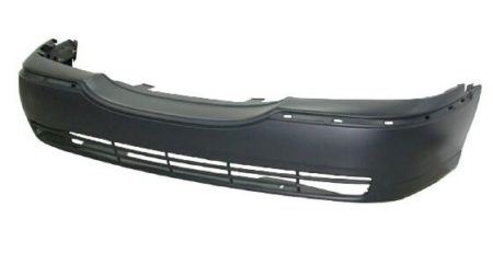 Front bumper cover w/fog lamps; prime - LINCOLN TOWN CAR 2003-2007