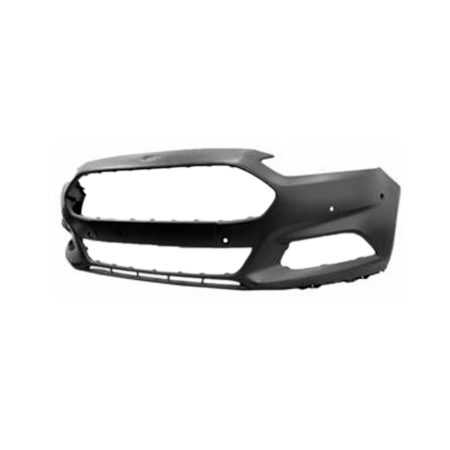 Front bumper cover ENERGI; w/o Towing Hook; w/Active Park Assist; prime - FORD FUSION 2013-2016