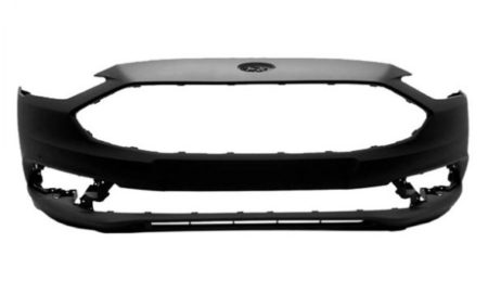 Front Bumper Cover S/Se/Titanium; W/O Tow Hook; W/O Active Park Assist; Primed - FORD FUSION 2017-2018