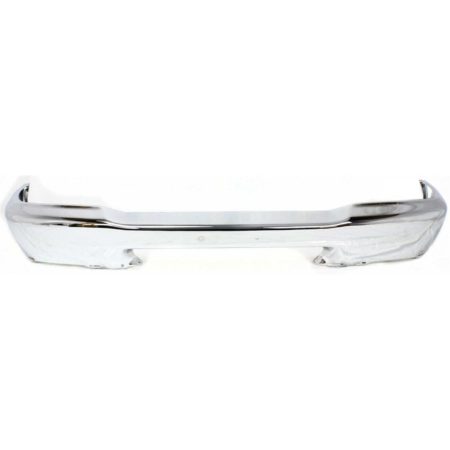 Front bumper face bar Styleside; w/o Impact Strips; Chrome - FORD RANGER 1998-2000