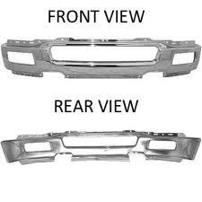 Front bumper face bar bright; w/fog lamps; to8-7-05 - LINCOLN MARK LT 2006-2006