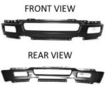 Front bumper face bar w/fog lamps; prime; to 8/8/05 - FORD F-150 2004-2006