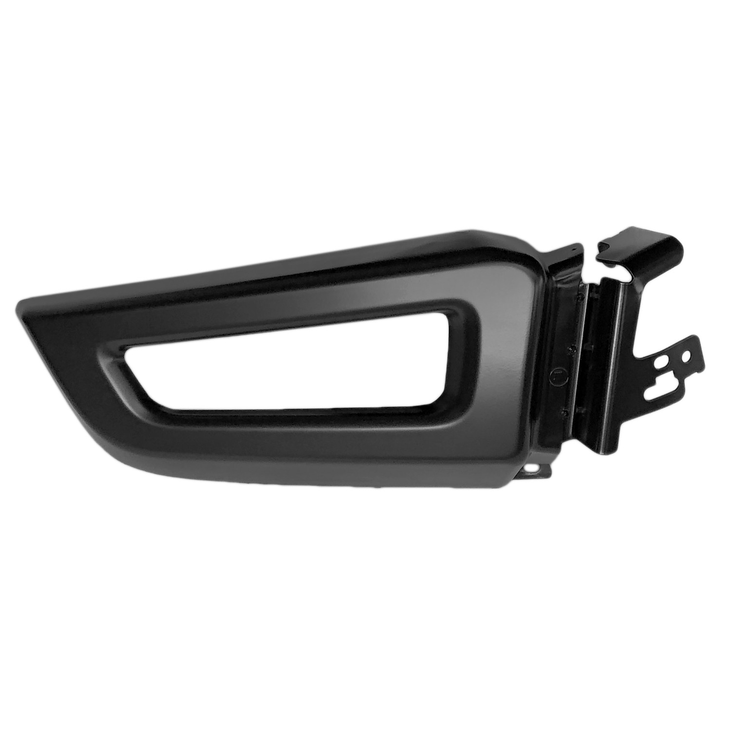 Right Front bumper extension outer RAPTOR; Black FORD F150 20172020