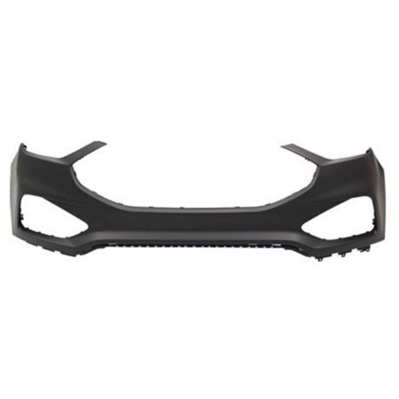 Front bumper cover upper SE|SEL|ST|TITANIUM; w/Tow Hook; w/o Park; w/o Active Park Assist; prime - FORD EDGE 2019-2020