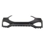 Front bumper cover upper ST|TITANIUM; w/Tow Hook; w/Parking Aid; w/Active Park Assist; prime - FORD EDGE 2019-2020