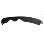 Left Front bumper cover ENERGI; Lower Valance Panel; Black - FORD FUSION 2013-2016
