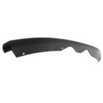 Right Front Bumper Cover HYBRID; Lower Valance Panel; Black - FORD FUSION 2013-2016