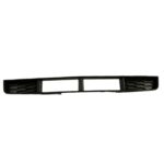 Front bumper grille lower cover grille; w/fog lamps; matte-black - FORD FOCUS 2000-2004
