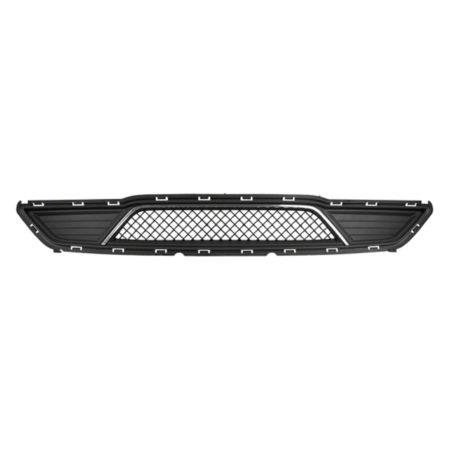 Front bumper grille LIMITED; Gray; w/Chrome Molding - FORD TAURUS 2013-2019