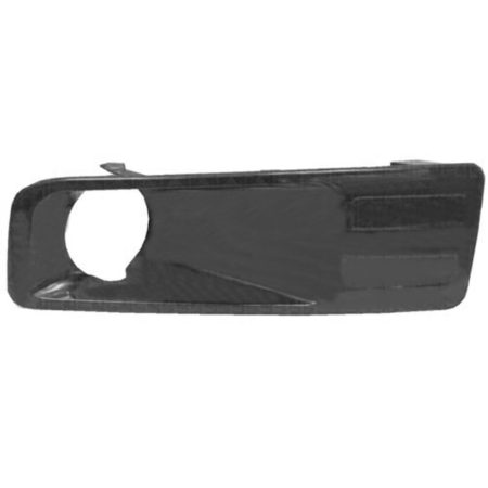 Left Front bumper insert black bezel; w/fog lamps - FORD FUSION 2007-2009