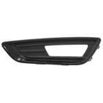 Left Front bumper insert SE SPORT|SE ECOBOOST; w/Midnight Black Pkg; Outer Grille; Black Trim - FORD FOCUS 2015-2016