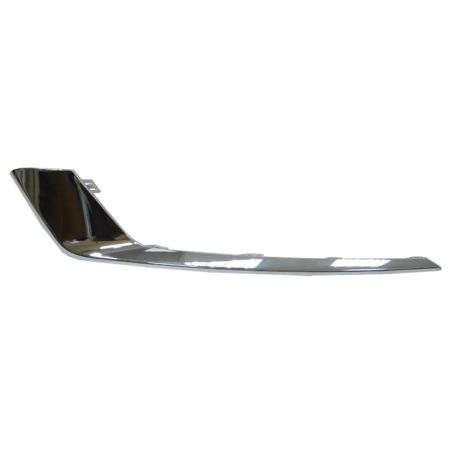 Left Front bumper insert ENERGI; Outer Grille Bezel; Chrome - FORD FUSION 2017-2018