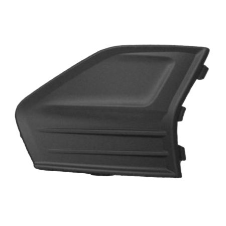 Left Front bumper insert HYBRID; SE; Fog Lamp Opening Cover; w/o Fog Lamps; Textured Black - FORD FUSION 2019-2019
