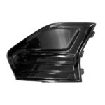 Left Front bumper insert SEL; Fog Lamp Opening Cover; w/o Fog Lamps; Gloss Black - FORD FUSION 2019-2019