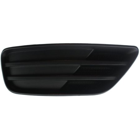 Right Front bumper insert 4dr sedan; fog lamp hole cover - FORD FOCUS 2005-2007