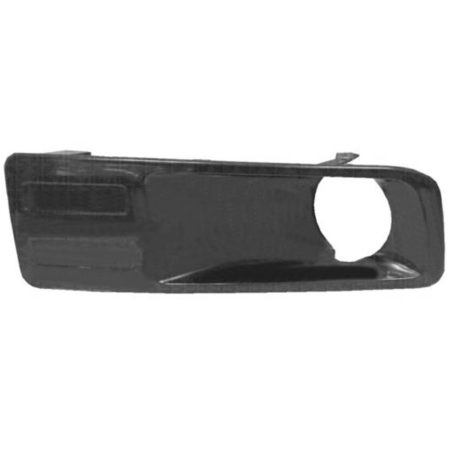 Right Front bumper insert black bezel; w/fog lamps - FORD FUSION 2007-2009