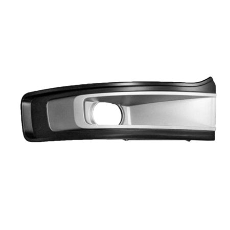 Right Front bumper insert Fog Lamp Bezel; Chrome - FORD FLEX 2013-2019