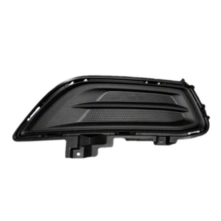 Right Front Bumper Insert Fog Lamp Opening Cover; W/O Fog Lamps - FORD FUSION 2013-2016