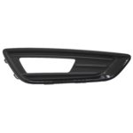 Right Front bumper insert SE SPORT|SE ECOBOOST; w/Midnight Black Pkg; Outer Grille; Black Trim - FORD FOCUS 2015-2016