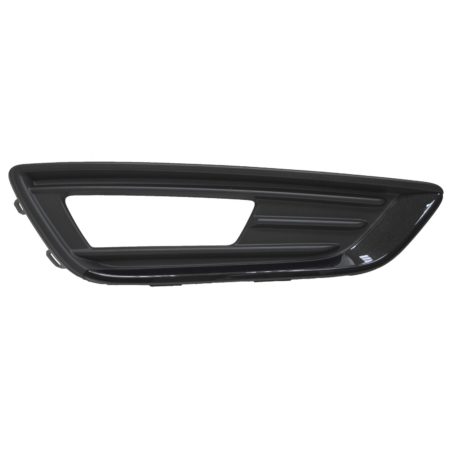 Right Front bumper insert SE SPORT|SE ECOBOOST; w/Midnight Black Pkg; Outer Grille; Black Trim - FORD FOCUS 2015-2016
